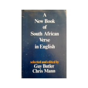 A New Book of South African Verse in English Hardcover