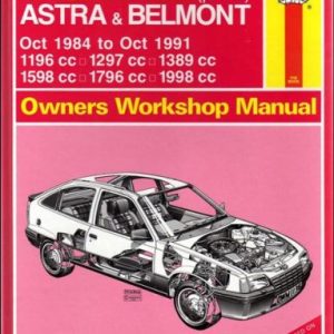 Vauxhall Astra and Belmont Owners' Workshop Manual Hardcover
