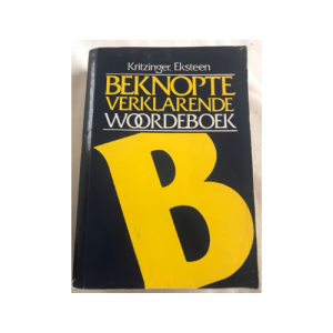 Beknopte Verklarende Woordeboek