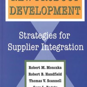 New Product Development: Strategies for Supplier Integration Hardcover
