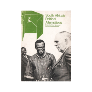 South Africa`s Political Alternatives Paperback (1973)