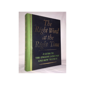 Reader's Digest The Right Word at the Right Time Hardcover