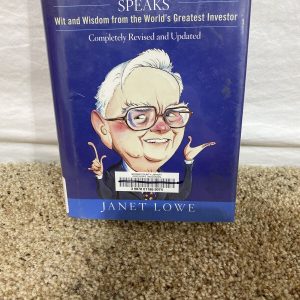 Warren Buffet Speaks by Janet Lowe (Hardcover) Pre-owned